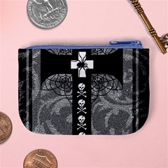 Spider Web Cross Mini Coin Purse from ArtsNow.com Back