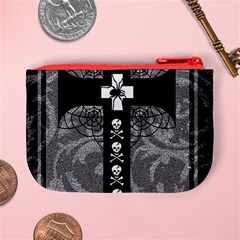 Spider Web Cross Mini Coin Purse from ArtsNow.com Back