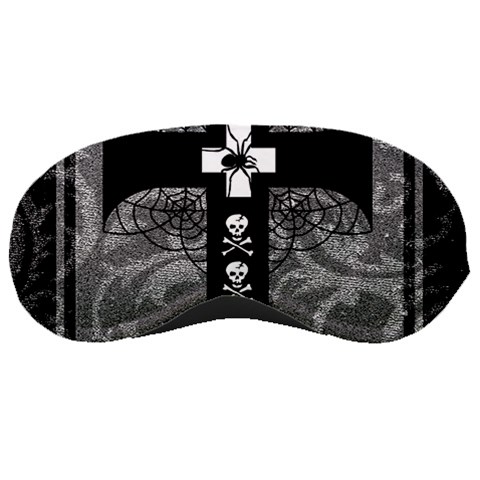 Spider Web Cross Sleeping Mask from ArtsNow.com Front