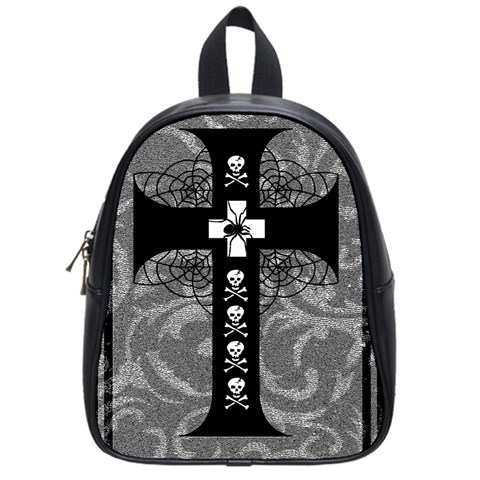 Spider Web Cross School Bag (Small) from ArtsNow.com Front