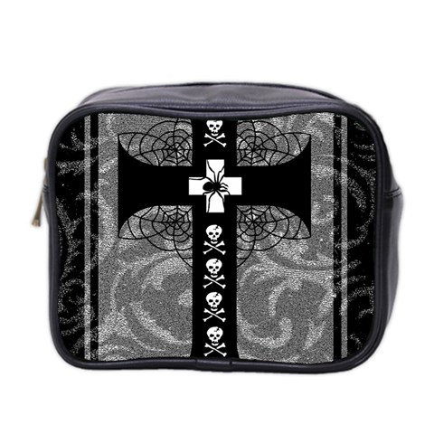 Spider Web Cross Mini Toiletries Bag (Two Sides) from ArtsNow.com Front