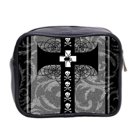 Spider Web Cross Mini Toiletries Bag (Two Sides) from ArtsNow.com Back