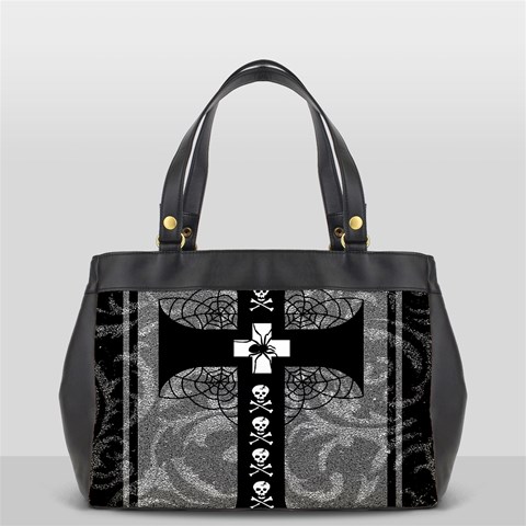 Spider Web Cross Oversize Office Handbag (One Side) from ArtsNow.com Front