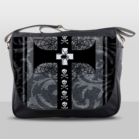 Spider Web Cross Messenger Bag from ArtsNow.com Front