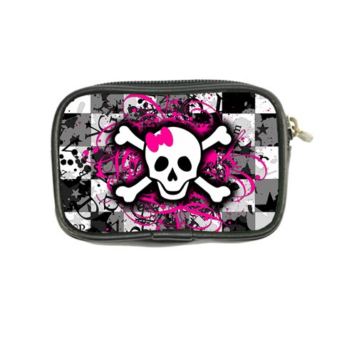 Splatter Girly Skull Coin Purse from ArtsNow.com Back