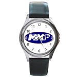 mmbiglogo2 Round Metal Watch