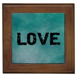 love1 Framed Tile