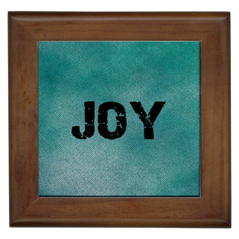 JOY Framed Tile from ArtsNow.com Front