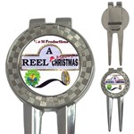 Reel Merry Christmas 3-in-1 Golf Divot