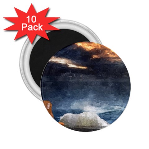 Stormy Twilight  2.25  Button Magnet (10 pack) from ArtsNow.com Front