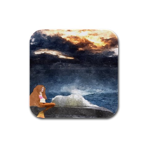 Stormy Twilight  Drink Coasters 4 Pack (Square) from ArtsNow.com Front