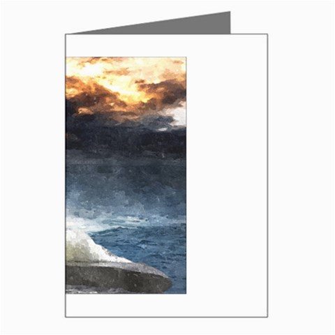 Stormy Twilight  Greeting Card from ArtsNow.com Left