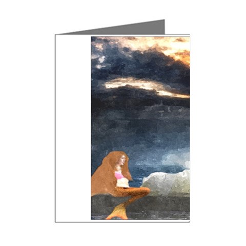 Stormy Twilight  Mini Greeting Card (8 Pack) from ArtsNow.com Right