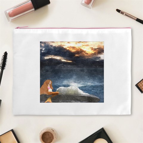 Stormy Twilight  Cosmetic Bag (XL) from ArtsNow.com Front