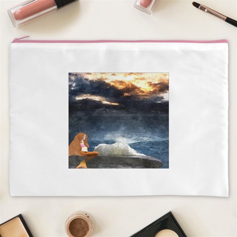 Stormy Twilight  Cosmetic Bag (XXXL) from ArtsNow.com Front