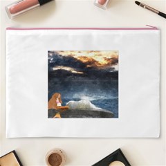 Stormy Twilight  Cosmetic Bag (XXXL) from ArtsNow.com Back