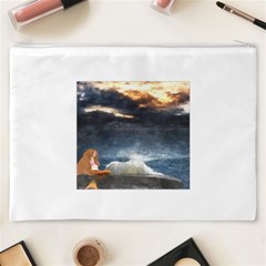 Stormy Twilight  Cosmetic Bag (XXXL) from ArtsNow.com Back