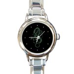 Design1032 Round Charm Watch