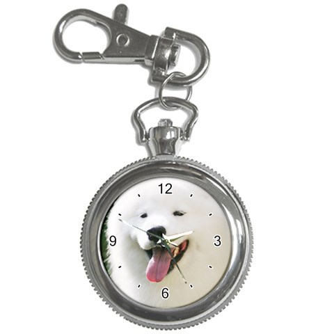 Use Your Photo American Eskimo Dog Key Chain Watch from ArtsNow.com Front