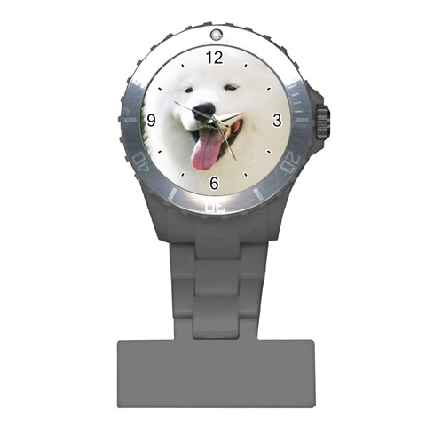 Use Your Photo American Eskimo Dog Nurses Watch from ArtsNow.com Front