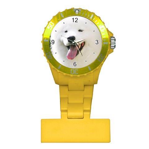 Use Your Photo American Eskimo Dog Nurses Watch from ArtsNow.com Front