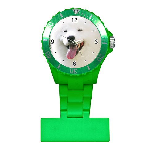 Use Your Photo American Eskimo Dog Nurses Watch from ArtsNow.com Front