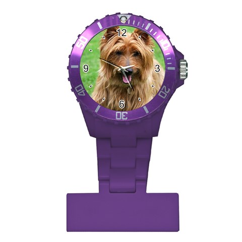 Use Your Dog Photo Australian Terrier Nurses Watch from ArtsNow.com Front