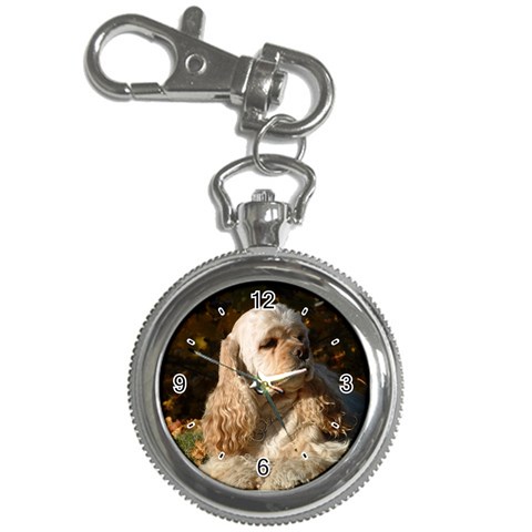 Use Your Dog Photo Cocker Spaniel Key Chain Watch from ArtsNow.com Front