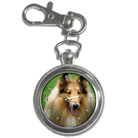 Use Your Dog Photo Collie Key Chain Watch from ArtsNow.com Front