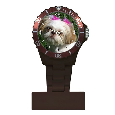 Use Your Dog Photo Shih Tzu Nurses Watch from ArtsNow.com Front