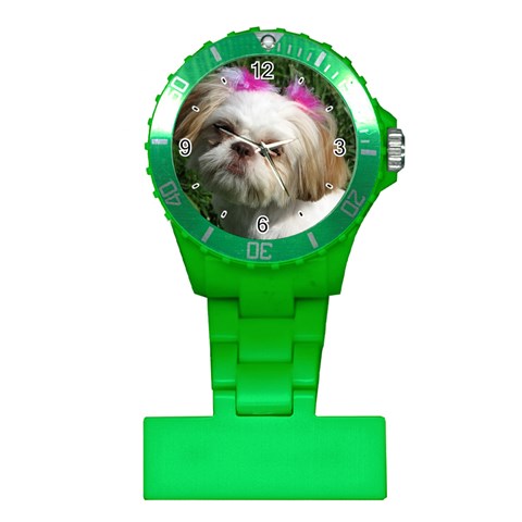 Use Your Dog Photo Shih Tzu Nurses Watch from ArtsNow.com Front