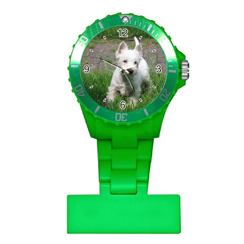 Use Your Dog Photo Westie Nurses Watch from ArtsNow.com Front