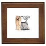 Yorkshire Terrier Yorkie Framed Tile