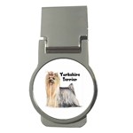 Yorkshire Terrier Yorkie Money Clip (Round)