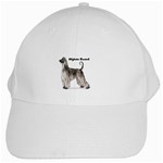 Afghan Hound White Cap