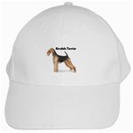 Airedale Terrier White Cap