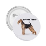 Airedale Terrier 2.25  Button