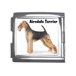 Airedale Terrier Mega Link Italian Charm (18mm)