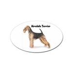 Airedale Terrier Sticker (Oval)