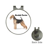 Airedale Terrier Golf Ball Marker Hat Clip