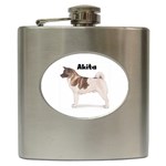 Akita Hip Flask (6 oz)