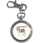 Alaskan Malamute Key Chain Watch