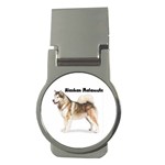 Alaskan Malamute Money Clip (Round)