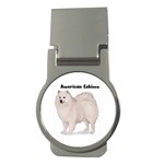 American Eskimo Money Clip (Round)