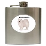 American Eskimo Hip Flask (6 oz)