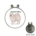 American Eskimo Golf Ball Marker Hat Clip