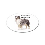 Australian Shepherd Sticker (Oval)