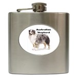 Australian Shepherd Hip Flask (6 oz)