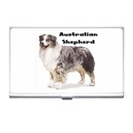 Australian Shepherd Business Card Holder