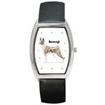 Basenji Barrel Style Metal Watch